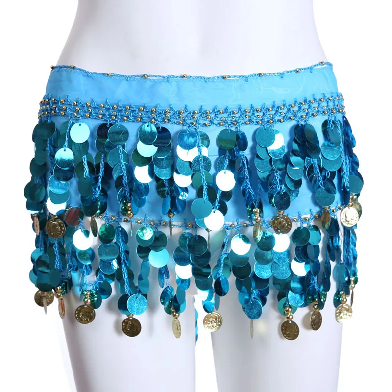 Bellydance Waist Chain Sequin Coin Women Arab Dancing Costume Square Indian Practice Party Scarf Accessories
Bellydance Waist Chain Sequin Coin Women Arab Dancing Costume Square Indian Practice Party Scarf Accessories