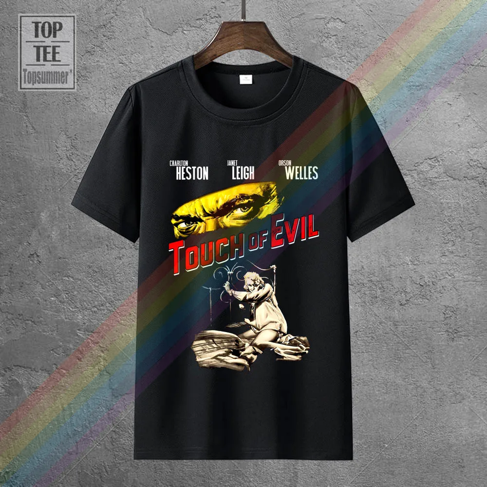 Touch Of Evil Poster T-Shirt Gothic Funny T-Shirts Horror Branded Clothes Kpop Tshirt Skull Retro Tee Shirt
Touch Of Evil Poster T-Shirt Gothic Funny T-Shirts Horror Branded Clothes Kpop Tshirt Skull Retro Tee Shirt