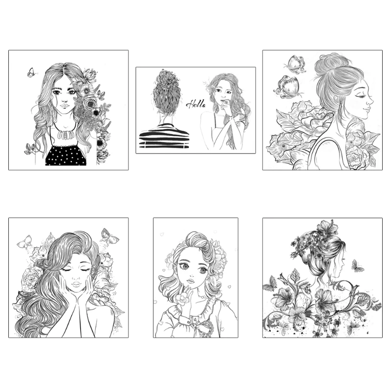 Beauty Silicone Clear Seal Stamp DIY Scrapbooking Embossing Photo Album Decorative Paper Card
Beauty Silicone Clear Seal Stamp DIY Scrapbooking Embossing Photo Album Decorative Paper Card