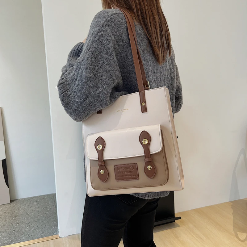 BeiBaoBao Brand Luxury Women's Shoulder Bag Classic Office Commuter Bag Simple Lady Handbag And Purse Lrage Lady Black Totes Bag
BeiBaoBao Brand Luxury Women's Shoulder Bag Classic Office Commuter Bag Simple Lady Handbag And Purse Lrage Lady Black Totes Bag