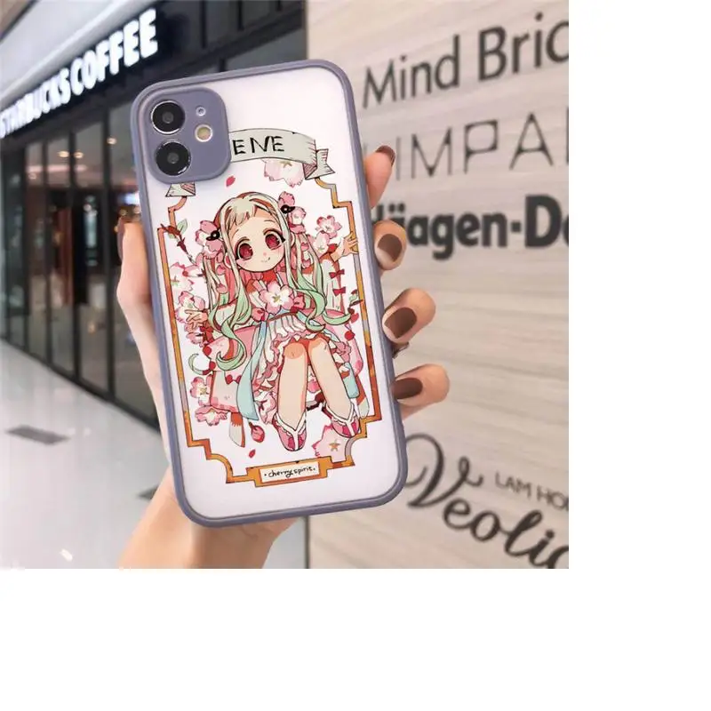 Toilet Bound Hanako Kun Phone Case Matte Transparent for iPhone 7 8 11 12 s mini pro X XS XR MAX Plus cover funda
Toilet Bound Hanako Kun Phone Case Matte Transparent for iPhone 7 8 11 12 s mini pro X XS XR MAX Plus cover funda