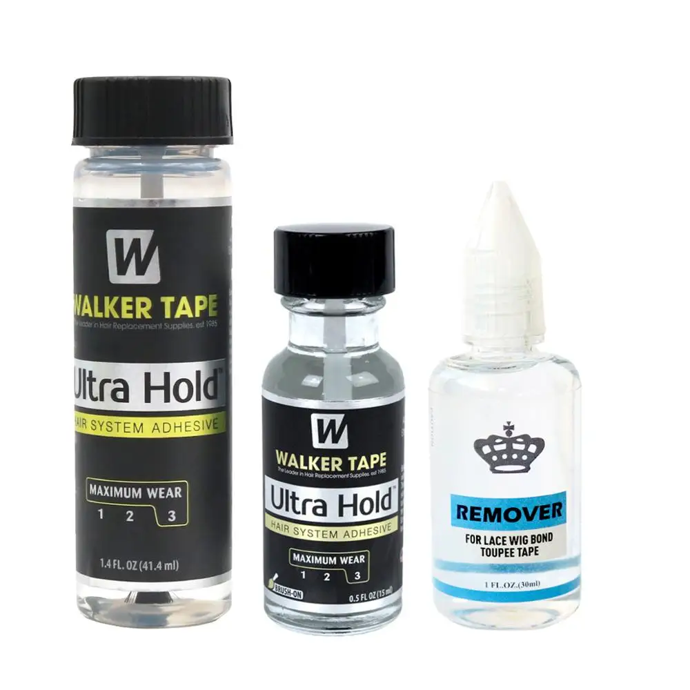 Walker Tape Ultra Hold Wig Glue Hair Glue for Lace Wig Waterproof Lace Glue Wig Bonding and Glue Remover Hair Extension Remover
Walker Tape Ultra Hold Wig Glue Hair Glue for Lace Wig Waterproof Lace Glue Wig Bonding and Glue Remover Hair Extension Remover