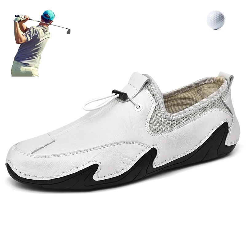 2021 New Sport Men Shoes Black Brown Mens Golfing Shoes Anti-Slippery Golfer Men Turf Shoes Leather Golf Autumn Sneakers
2021 New Sport Men Shoes Black Brown Mens Golfing Shoes Anti-Slippery Golfer Men Turf Shoes Leather Golf Autumn Sneakers