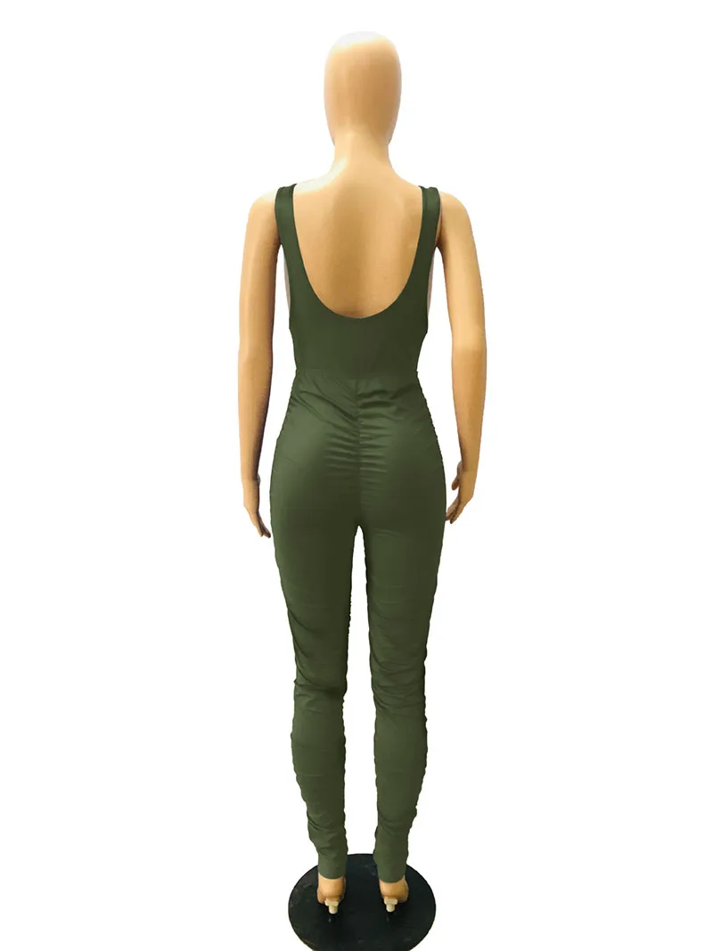 Bonnie Forest Fashion Ruched Sexy Jumpsuits Women Rompers Casual Sleeveless Pleated Sporty Jumpsuits Workout Overalls Clubwear
Bonnie Forest Fashion Ruched Sexy Jumpsuits Women Rompers Casual Sleeveless Pleated Sporty Jumpsuits Workout Overalls Clubwear