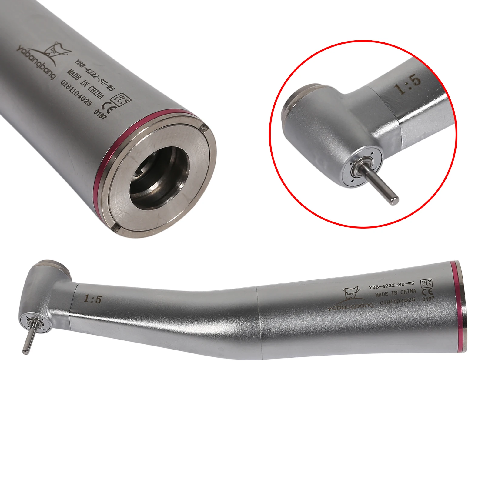 HOT SELA NSK Style MINI Head Ratio 1:5 Increasing Contra Angle 4 Water Sprays Dental Low Speed Handpiece Fit KAVO dentistry Oral
HOT SELA NSK Style MINI Head Ratio 1:5 Increasing Contra Angle 4 Water Sprays Dental Low Speed Handpiece Fit KAVO dentistry Oral