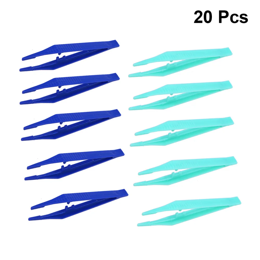 10pcs Disposable Tweezers Medical Beads Tweezers Plastic Craft Tweezers for DIY (Color Random)
10pcs Disposable Tweezers Medical Beads Tweezers Plastic Craft Tweezers for DIY (Color Random)