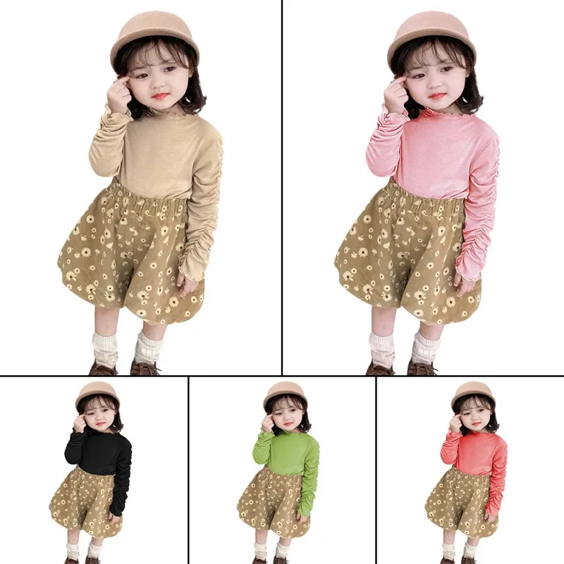 Autumn Baby Girls Children Clothes Bottom Tops Baby Casual Undercoat shirts Long Sleeve Pullover 1-7Y
Autumn Baby Girls Children Clothes Bottom Tops Baby Casual Undercoat shirts Long Sleeve Pullover 1-7Y