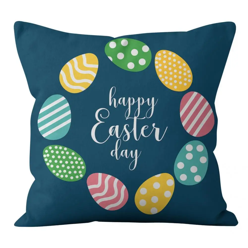 Attractive Pillow Cover Breathable 4 Styles Cushion Cover Removable Sofa Easter Printed Cushion Throw Case
Attractive Pillow Cover Breathable 4 Styles Cushion Cover Removable Sofa Easter Printed Cushion Throw Case