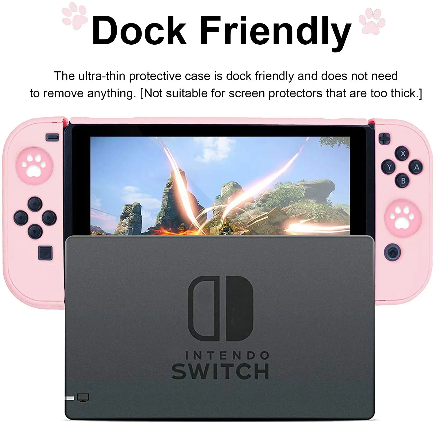 Portable Unique Gradien Switch Protective Case Slim Cover Case for Nintendo Switch and Joy Con-Shock-Absorption and Anti Scratch
Portable Unique Gradien Switch Protective Case Slim Cover Case for Nintendo Switch and Joy Con-Shock-Absorption and Anti Scratch