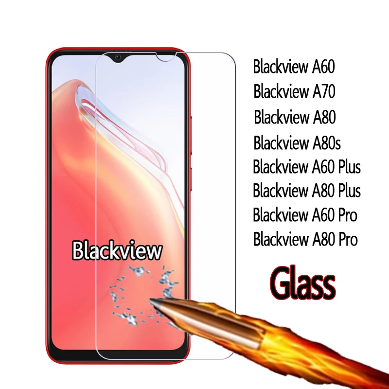 Закаленное стекло для Blackview A70 A80s A60 A80 Pro Plus защитная пленка экрана телефона A 70 80 60