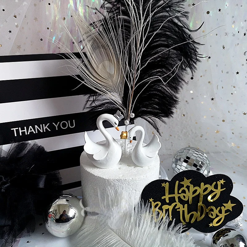 Swan Beautiful Feather Crystal Swan Happy Birthday Cake Topper Crown Black Swan Cake Topper Kids Birthday Cake Decorations Love
Swan Beautiful Feather Crystal Swan Happy Birthday Cake Topper Crown Black Swan Cake Topper Kids Birthday Cake Decorations Love