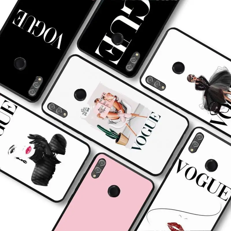 Luxury Fashion Girl Flower VOGUE Phone Case For Huawei Mate 30 Pro P20 P30 P40 pro lite Y7 Y6 2019 for Honor 8X 8A 10 20lite 10i
Luxury Fashion Girl Flower VOGUE Phone Case For Huawei Mate 30 Pro P20 P30 P40 pro lite Y7 Y6 2019 for Honor 8X 8A 10 20lite 10i