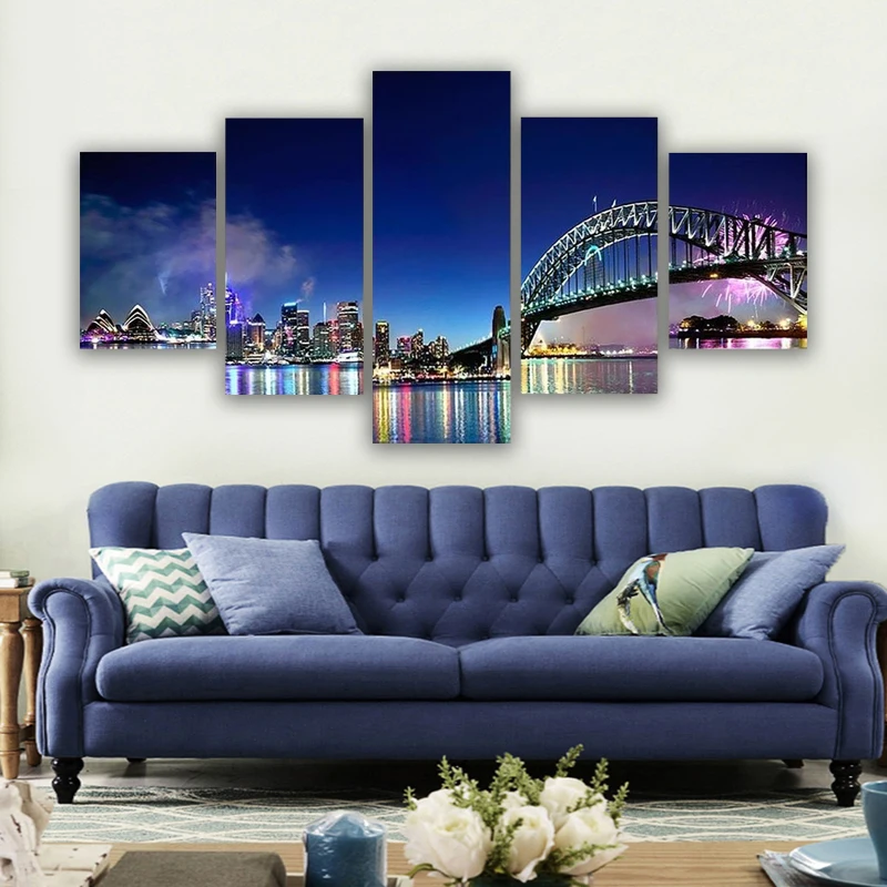 Sydney Harbour NYE Fireworks 5 Split Panel Landscape Posters Canvas Wall Art Canvas Painting Wall Pictures for Living Room Decor
Sydney Harbour NYE Fireworks 5 Split Panel Landscape Posters Canvas Wall Art Canvas Painting Wall Pictures for Living Room Decor