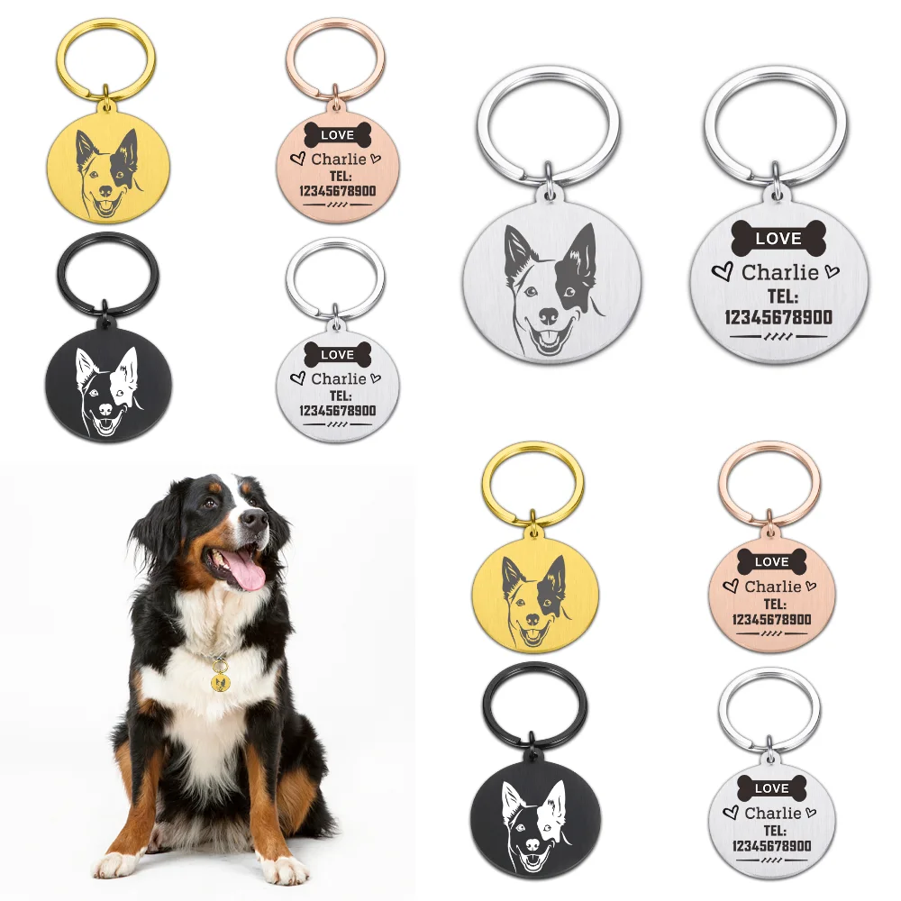 Pet ID Tags Personalized Custom Tag Dog Accessories Engraved Dog Cat Name Tags Pet Collar Id Tags Free Engraving High Quality
Pet ID Tags Personalized Custom Tag Dog Accessories Engraved Dog Cat Name Tags Pet Collar Id Tags Free Engraving High Quality