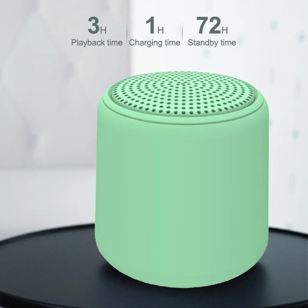 Portable Multi- Color Wireless Subwoofer Small Speaker Macaron Mini Column Stereo Music Surround Wireless Speaker
Portable Multi- Color Wireless Subwoofer Small Speaker Macaron Mini Column Stereo Music Surround Wireless Speaker