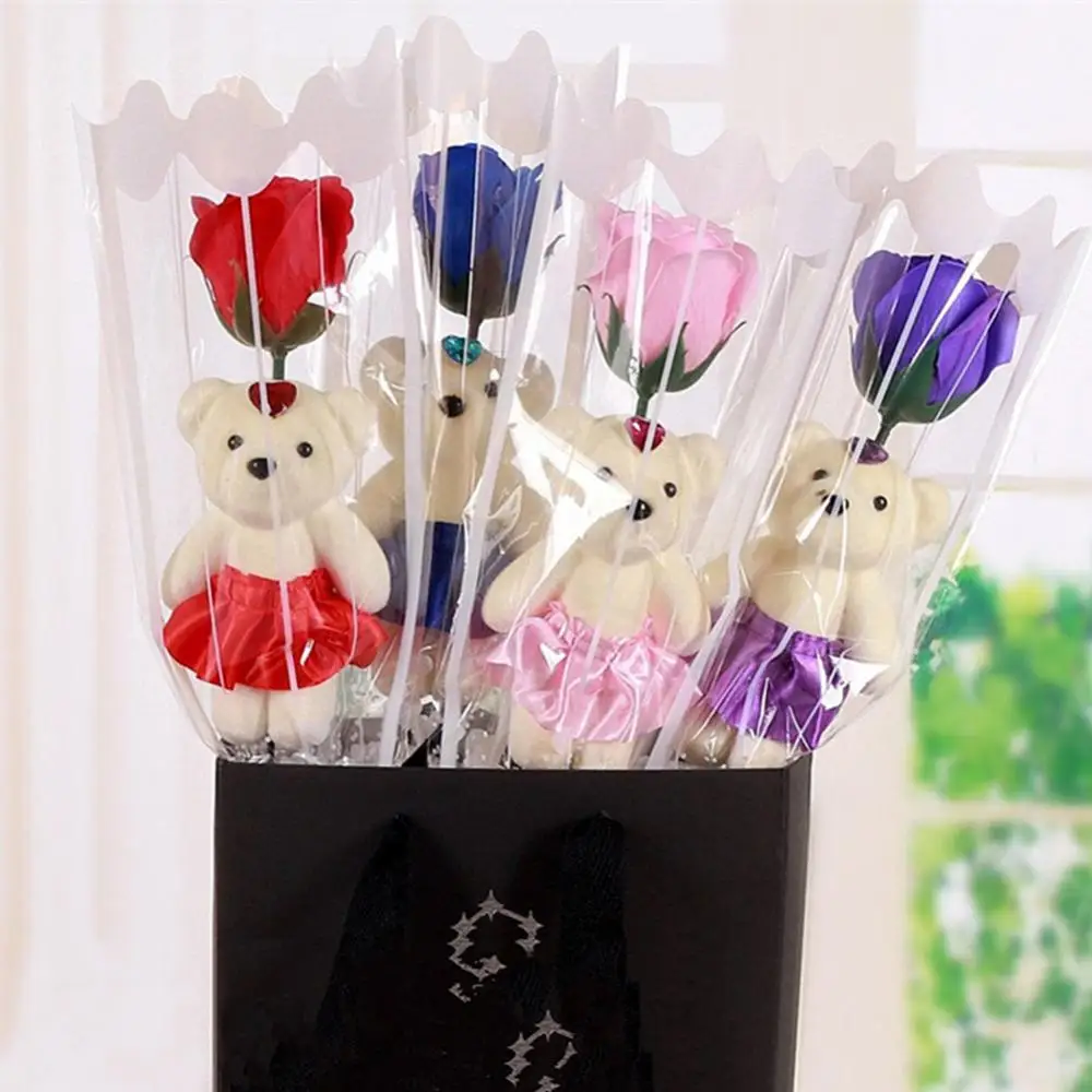 1Pc Cute Bear Soap Rose Flower Bath Petal Wedding Party Valentine's Day Gift
1Pc Cute Bear Soap Rose Flower Bath Petal Wedding Party Valentine's Day Gift
