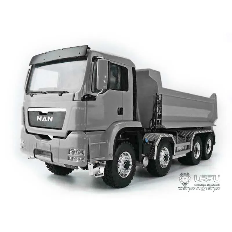 LESU 1/14 8x8 RC Hydraulic Dumper Truck Tipper MAN TGS Model Metal Chassis W/ Light for Remote Control Toys TAMIYA TH02555-SMT3
LESU 1/14 8x8 RC Hydraulic Dumper Truck Tipper MAN TGS Model Metal Chassis W/ Light for Remote Control Toys TAMIYA TH02555-SMT3