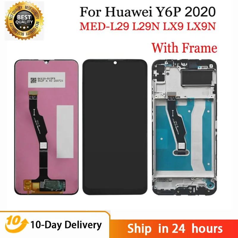 Original For Huawei Y6P 2020 MED-L29 MED-LX9 LCD Display Screen With Frame Assembly For Honor 9A MOA-LX9N LCD Phone Replacement
Original For Huawei Y6P 2020 MED-L29 MED-LX9 LCD Display Screen With Frame Assembly For Honor 9A MOA-LX9N LCD Phone Replacement