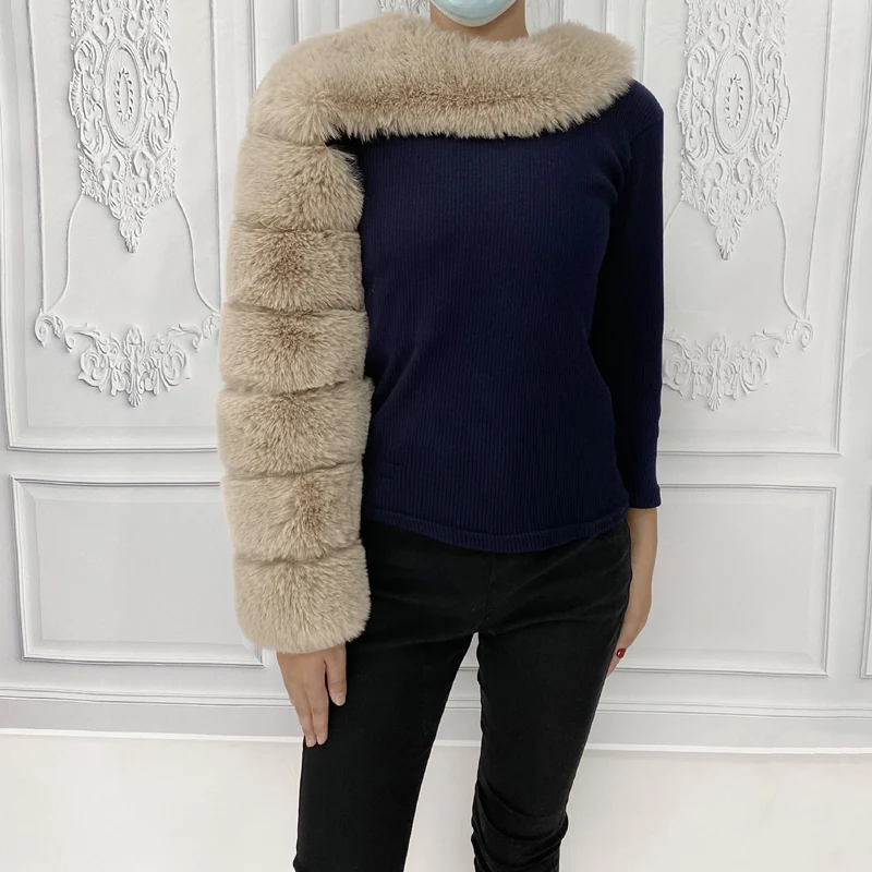 2021 New Women Faux Fur Coat Autumn Winter High Quality Faux Fox Fur One Sleeve Coat False Fur Jackets
2021 New Women Faux Fur Coat Autumn Winter High Quality Faux Fox Fur One Sleeve Coat False Fur Jackets