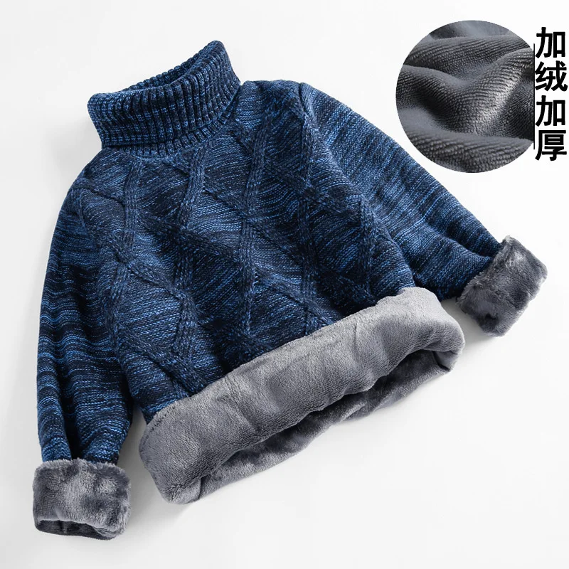 Charming Kids Sweaters Spring Winter Baby Boys Girls Warm Knitted Bottoming Thicken Teenage Outdoor Children's Clothes Top High
Charming Kids Sweaters Spring Winter Baby Boys Girls Warm Knitted Bottoming Thicken Teenage Outdoor Children's Clothes Top High