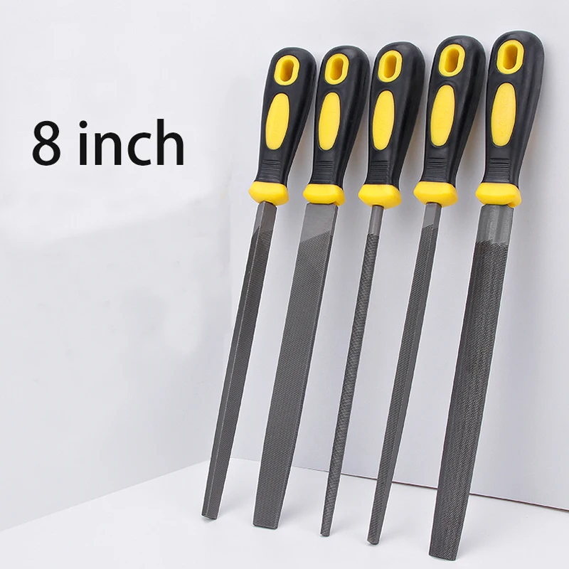 1PC 8 Inch Metal Files Metal Craft Carving Medium-Toothed Woodworking File Flat Triangle Round Square Half-Round Wood Rasp
1PC 8 Inch Metal Files Metal Craft Carving Medium-Toothed Woodworking File Flat Triangle Round Square Half-Round Wood Rasp