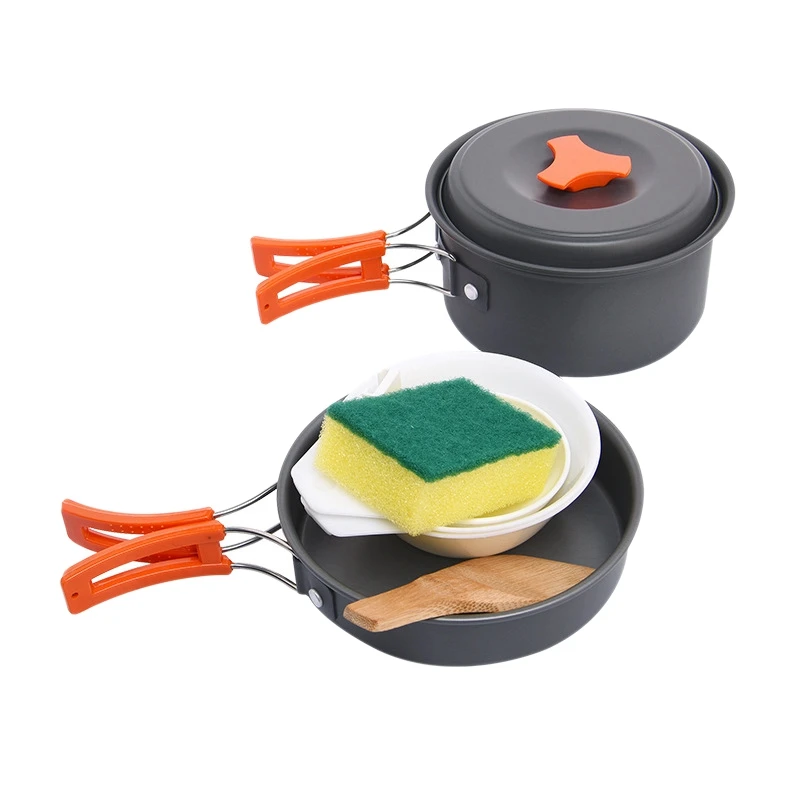 NEW-WIDESEa 1 Person Camping Tableware Outdoor Cookware Picnic Set Travel Gears Non-Stick Pots Pans Bowls Hiking
NEW-WIDESEa 1 Person Camping Tableware Outdoor Cookware Picnic Set Travel Gears Non-Stick Pots Pans Bowls Hiking