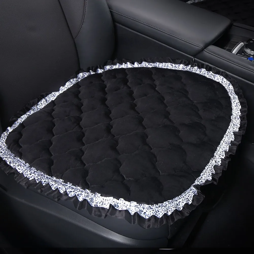 Black Universal Car Auto Front Seat Cover Plush Pad Protector Cushion Mat Black Sponge Keep Warm Front Seat Mat 55 X 55 Cm
Black Universal Car Auto Front Seat Cover Plush Pad Protector Cushion Mat Black Sponge Keep Warm Front Seat Mat 55 X 55 Cm