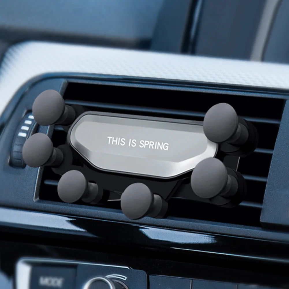 Gravity Universal Car Phone Holder Firm Seven Point Mobile Support Adjustable Button Outlet Hands-free Auto Stand Accessories
Gravity Universal Car Phone Holder Firm Seven Point Mobile Support Adjustable Button Outlet Hands-free Auto Stand Accessories
