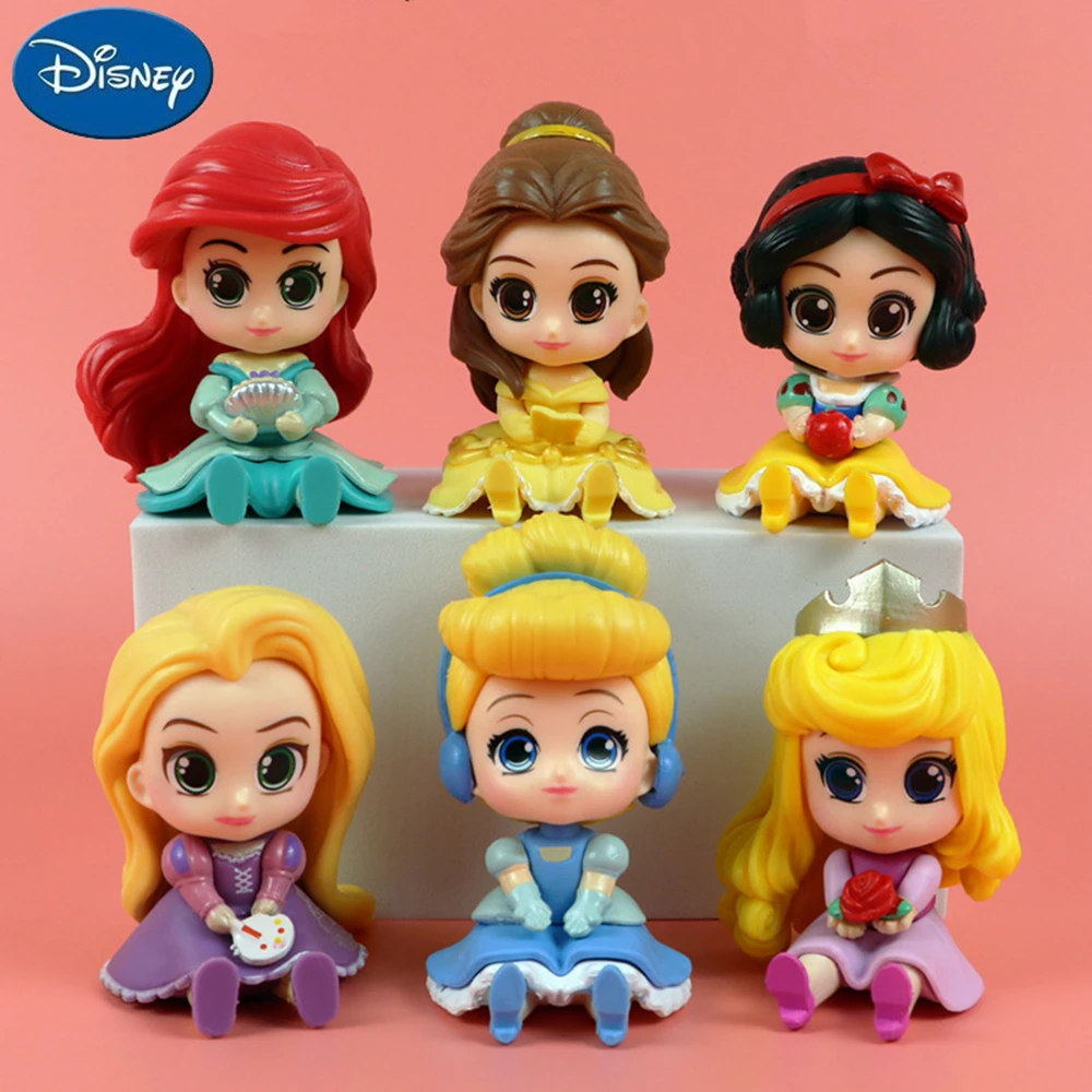 6pcs/set New Disney Princess Snow white Bella Cinderella PVC Cute Mini Model Figure Toys Dolls Birthday gifts children Toys
6pcs/set New Disney Princess Snow white Bella Cinderella PVC Cute Mini Model Figure Toys Dolls Birthday gifts children Toys