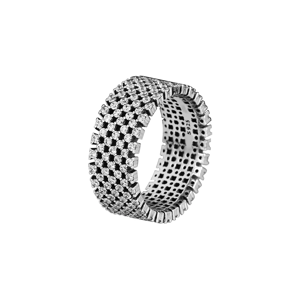 Authentic S925 Sterling Silver Heraldic Check Ring For Women Engagement Fine Jerwelry Gift Clear CZ Rings Wholesale
Authentic S925 Sterling Silver Heraldic Check Ring For Women Engagement Fine Jerwelry Gift Clear CZ Rings Wholesale