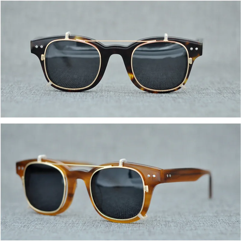 Zerosun Clip Sunglasses Male Women Fit-over Glasses Men Polarized Lens Black Tortoise Vintage Steampunk
Zerosun Clip Sunglasses Male Women Fit-over Glasses Men Polarized Lens Black Tortoise Vintage Steampunk