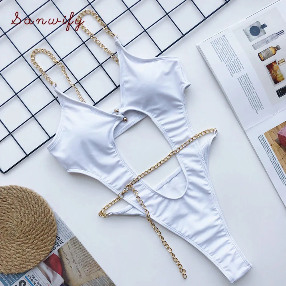 2020 New Halter Piece Swimwear Thong Swimsuit Bathing Suit Women Sexy Solid Deep Swimsuit 
2020 New Halter Piece Swimwear Thong Swimsuit Bathing Suit Women Sexy Solid Deep Swimsuit