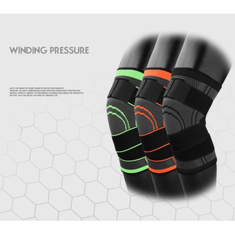 Knee Sleeve 3d Pressurized Fitness Running Cycling Bandage Leg Protector Pad Elastic Nylon Sports Compression Knee Caps
Knee Sleeve 3d Pressurized Fitness Running Cycling Bandage Leg Protector Pad Elastic Nylon Sports Compression Knee Caps