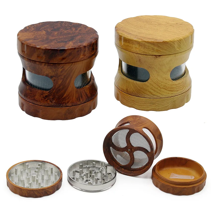1pcs 63m Four-layer Zinc alloy Side Window Resin Smoke Grinder Weed Tobacco Herb Spice Crusher Smoking Accessories
1pcs 63m Four-layer Zinc alloy Side Window Resin Smoke Grinder Weed Tobacco Herb Spice Crusher Smoking Accessories