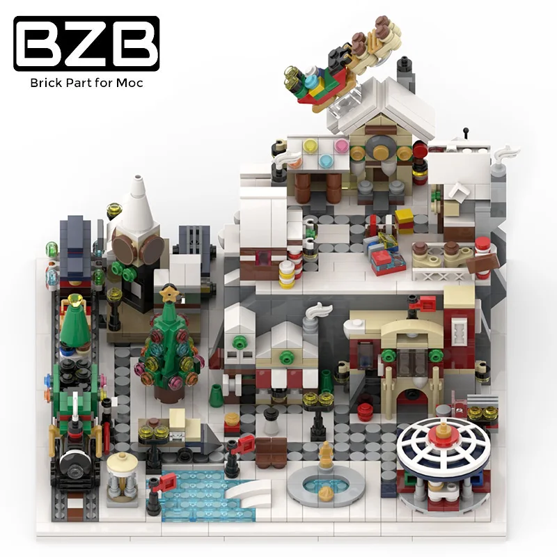 BZB MOC Compatible With 58042 Town Building Blocks Modular Medieval Blacksmith Brick Model Toys For Children's Birthday Gifts
BZB MOC Compatible With 58042 Town Building Blocks Modular Medieval Blacksmith Brick Model Toys For Children's Birthday Gifts