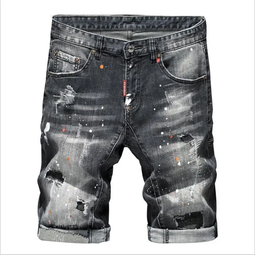 Men Summer Denim Shorts Black Holes Short Jeans Good Quality Men Fit Casual Jeans Shorts New Fashion Male High Streetwear Jeans
Men Summer Denim Shorts Black Holes Short Jeans Good Quality Men Fit Casual Jeans Shorts New Fashion Male High Streetwear Jeans