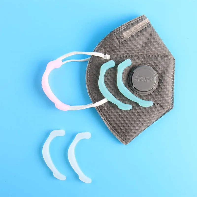 1Pair Soft Silicone Gel Ear Protector for Fack Mask Protection Ear Cuffs Reusable Ear Hook Protection For KN95 N95 Dust Masks
1Pair Soft Silicone Gel Ear Protector for Fack Mask Protection Ear Cuffs Reusable Ear Hook Protection For KN95 N95 Dust Masks