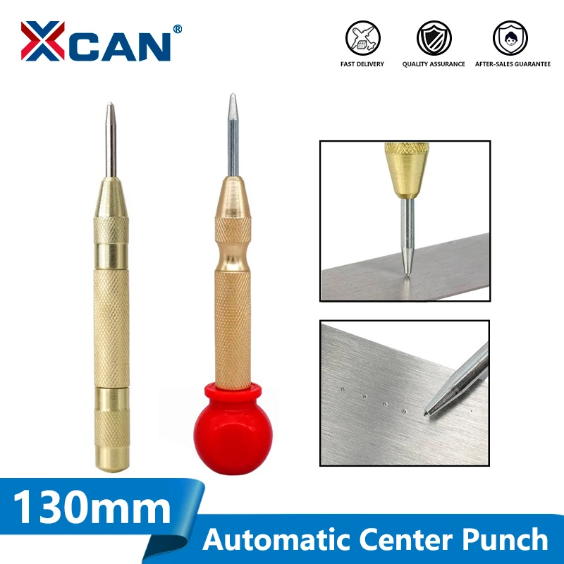 XCAN 1pc 130mm Automatic Center Punch Drill Bit Spring Loaded for Marking Starting Hole Center Pin Punch Drill Bit
XCAN 1pc 130mm Automatic Center Punch Drill Bit Spring Loaded for Marking Starting Hole Center Pin Punch Drill Bit