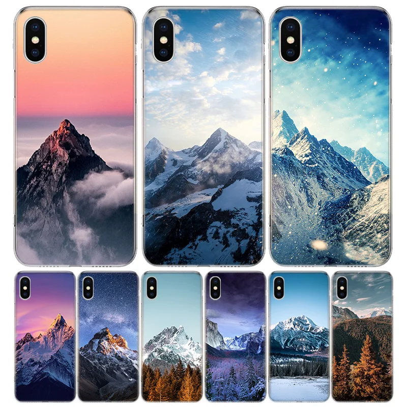 Mountain Peak Forest Silicon Call Phone Case For Apple iPhone 11 13 14 Pro Max 12 Mini 7 Plus 6 X XR XS 8 6S SE 5S Cover Coque
Mountain Peak Forest Silicon Call Phone Case For Apple iPhone 11 13 14 Pro Max 12 Mini 7 Plus 6 X XR XS 8 6S SE 5S Cover Coque