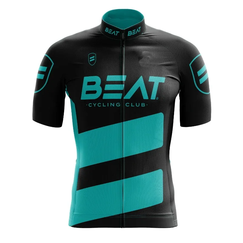 

2020 BEAT CYCLING CLUB Team 2 COLORS Men's Only Cycling Jersey Short Sleeve Bicycle Clothing Quick-Dry Riding Bike Ropa Ciclismo