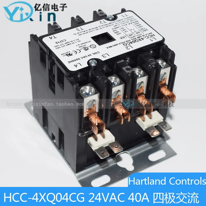 24V 40A HCCY4XQ04CG332 American four-pole AC contactor Pegasus plasma power supply
24V 40A HCCY4XQ04CG332 American four-pole AC contactor Pegasus plasma power supply