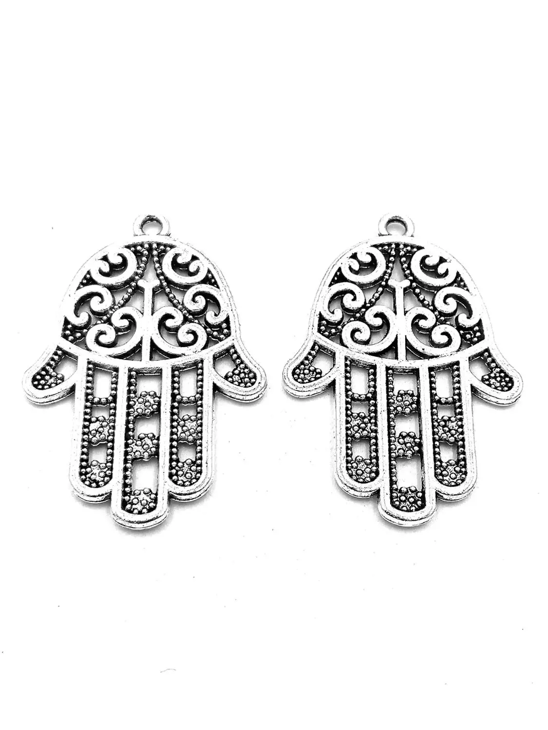 10pcs Lucky hand charms pendant 35x24mm antique silver ornament accessories jewelry making DIY base material
10pcs Lucky hand charms pendant 35x24mm antique silver ornament accessories jewelry making DIY base material