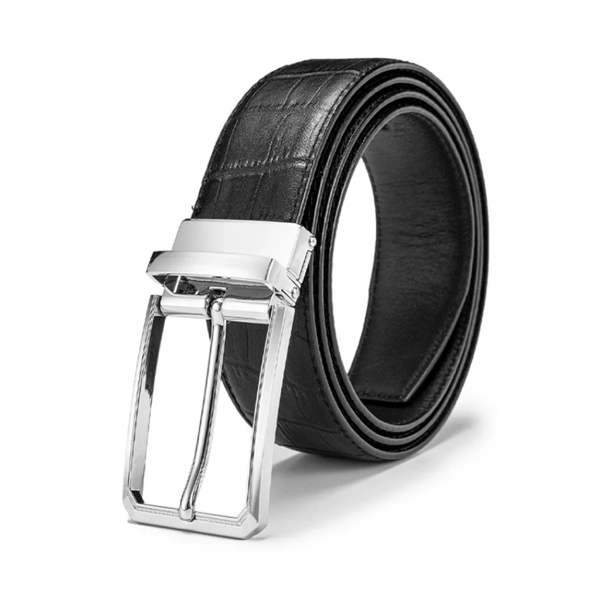 Genuine Leather Crocodile Grain Business Men Belt Minimalist Cowskin Alligator Grain Jeans Belt Quality Assurance XKS206
Genuine Leather Crocodile Grain Business Men Belt Minimalist Cowskin Alligator Grain Jeans Belt Quality Assurance XKS206