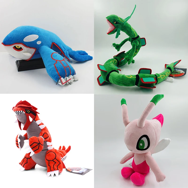 Pokemon Kyogre Groudon Rayquaza Celebi Mega Flygon Chansey Yveltal Gyarados Stuffed Hobby Anime Plush Doll Toys Gift Peluches
Pokemon Kyogre Groudon Rayquaza Celebi Mega Flygon Chansey Yveltal Gyarados Stuffed Hobby Anime Plush Doll Toys Gift Peluches