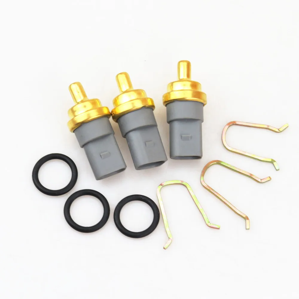 TUKE 3 Set 2.0 Engine Coolant Temperature Sensor + Fixing Clips & Washers For A4 A6 VW Golf Beetle Bora Passat Tiguan 06A919501A
TUKE 3 Set 2.0 Engine Coolant Temperature Sensor + Fixing Clips & Washers For A4 A6 VW Golf Beetle Bora Passat Tiguan 06A919501A