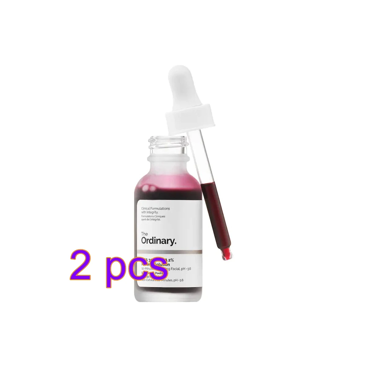 2 Pcs Ordinary Face Makeup Peeling Solution AHA 30% + BHA 2% Acne Removing Serum Exfoliating Brighten Anti-Aging Skin Care
2 Pcs Ordinary Face Makeup Peeling Solution AHA 30% + BHA 2% Acne Removing Serum Exfoliating Brighten Anti-Aging Skin Care