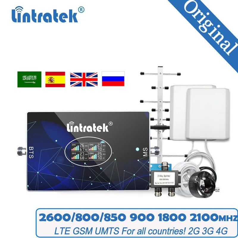 Усилитель сигнала сотовой связи 850, 900, 1800, 2100, 2600, GSM, 2G, 3G, LTE
Усилитель сигнала сотовой связи 850, 900, 1800, 2100, 2600, GSM, 2G, 3G, LTE