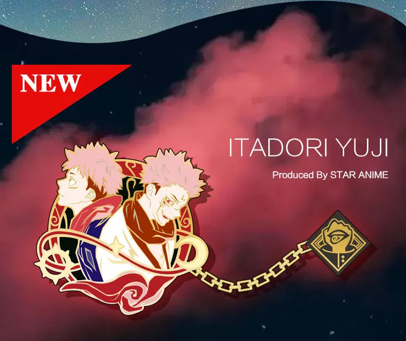 Jujutsu Kaisen Gojo Satoru Ryomen Sukuna Fushiguro Megumi Metal Brooch Badge Pin
Jujutsu Kaisen Gojo Satoru Ryomen Sukuna Fushiguro Megumi Metal Brooch Badge Pin