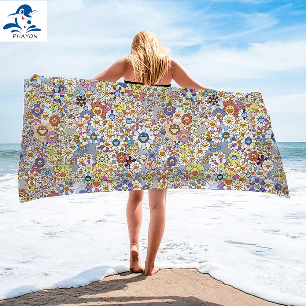 Printed Beach Towel Sunflowers Water Sports Towel Quick Drying Swimming Surf Towels Portable Big Yoga Mat Beach Chair Blanket
Printed Beach Towel Sunflowers Water Sports Towel Quick Drying Swimming Surf Towels Portable Big Yoga Mat Beach Chair Blanket
