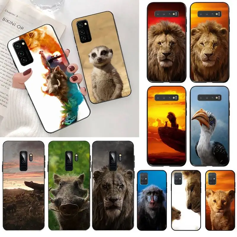 KPUSAGRT The Lion King Black Cell Phone Case for Samsung S20 plus Ultra S6 S7 edge S8 S9 plus S10 5G lite 2020
KPUSAGRT The Lion King Black Cell Phone Case for Samsung S20 plus Ultra S6 S7 edge S8 S9 plus S10 5G lite 2020